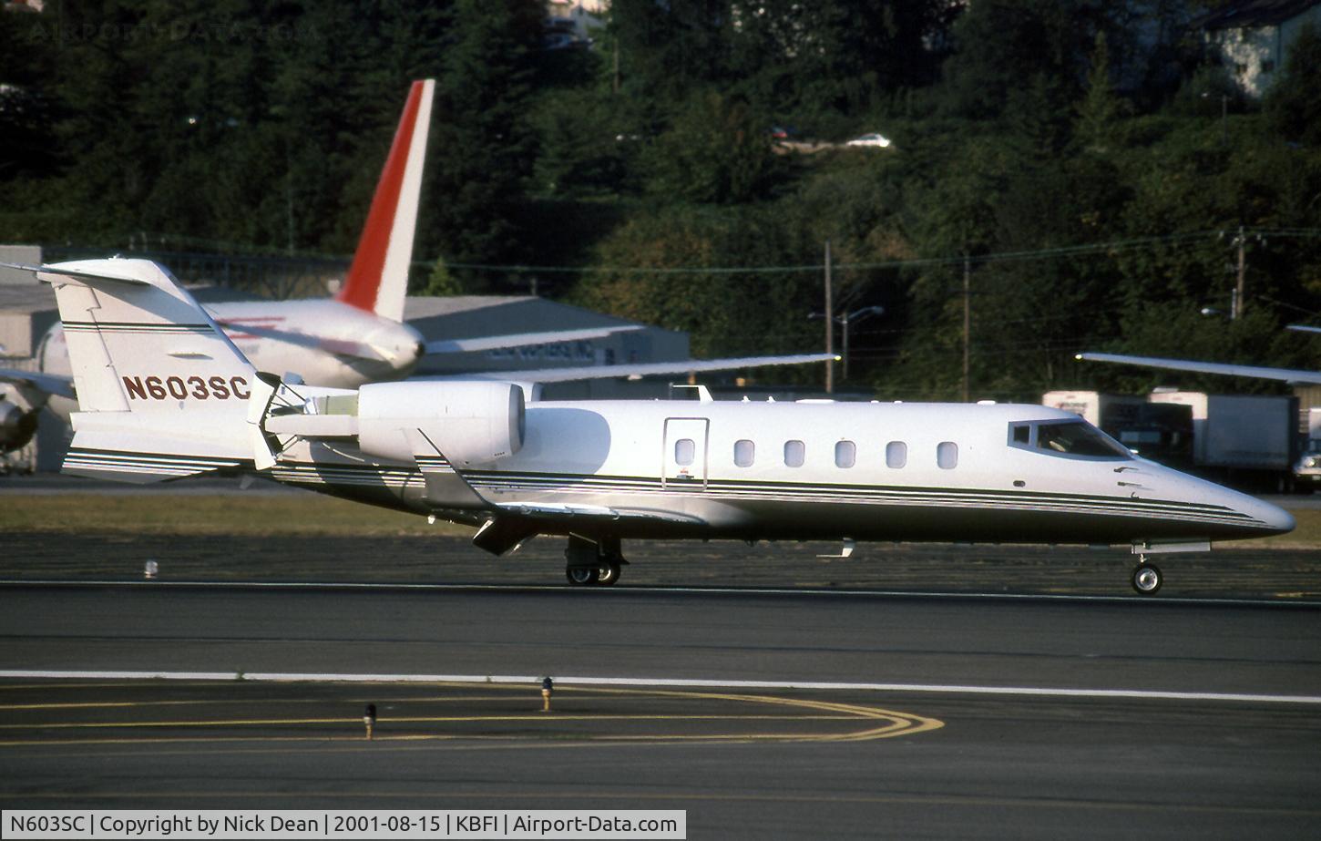 N603SC, 1996 Learjet 60 C/N 096, KBFI