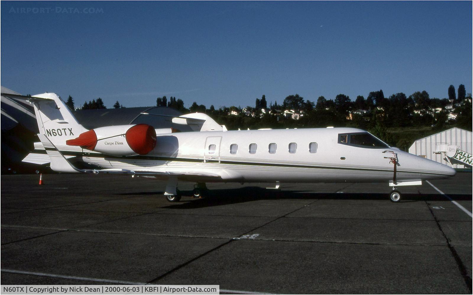 N60TX, 1997 Learjet 60 C/N 60-097, KBFI