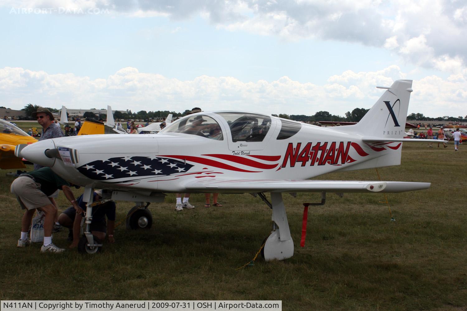 N411AN, 1990 Stoddard-Hamilton Glasair SH3 C/N 3019, 1990 Glasair SH3, c/n: 3019, AirVenture 2009