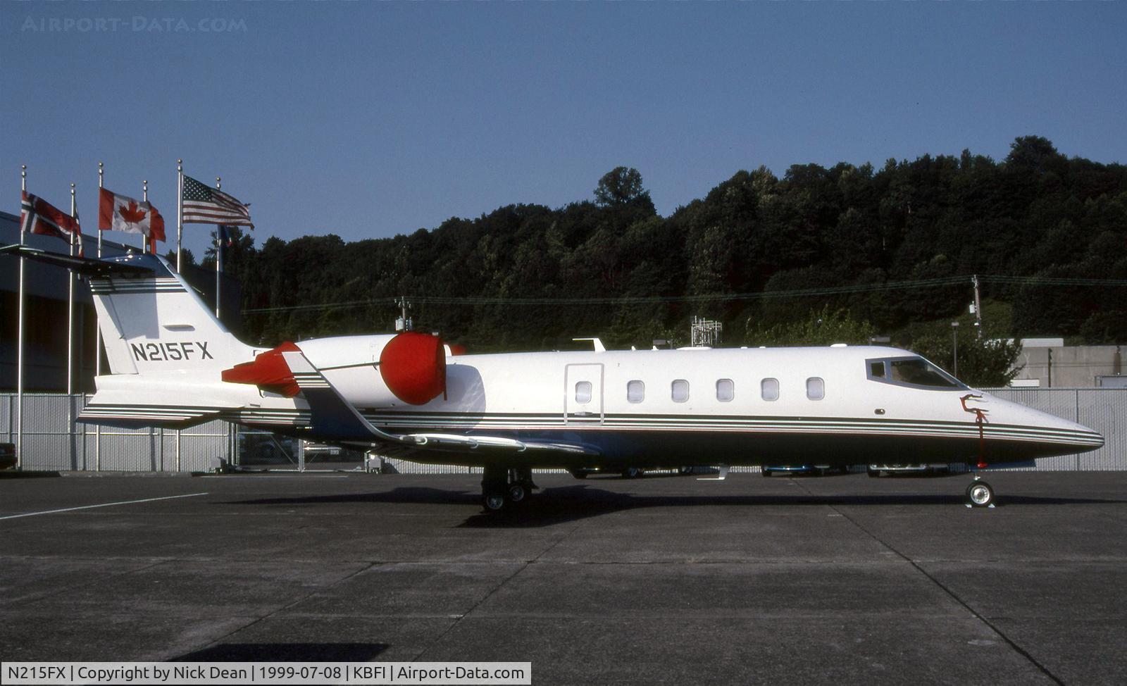 N215FX, 1997 Learjet 60 C/N 60-101, KBFI