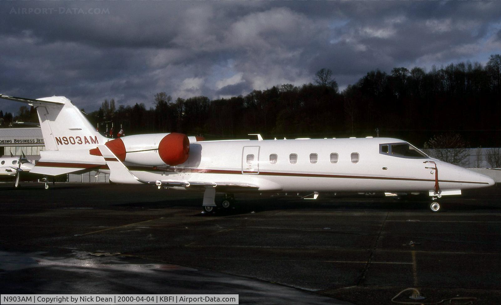 N903AM, 1997 Learjet 60 C/N 60-104, KBFI