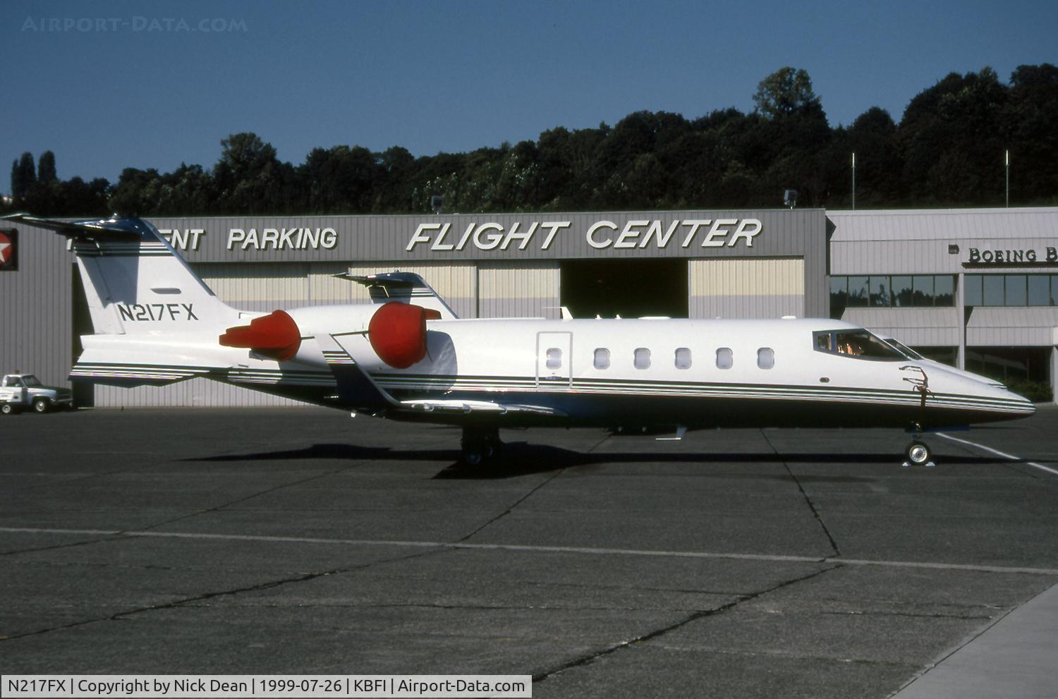 N217FX, 1997 Learjet 60 C/N 60-105, KBFI