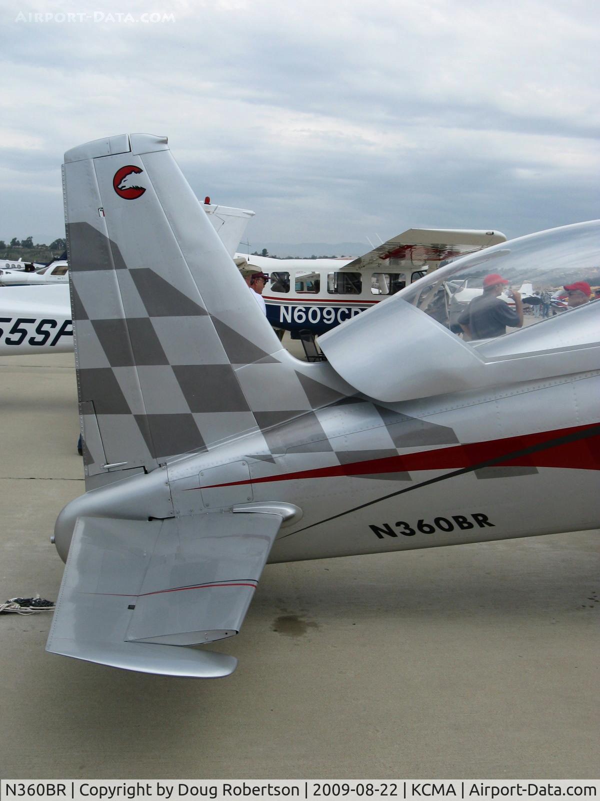 N360BR, 2000 Holm Skip Bear 360 C/N BR001, 2000 Holm BEAR 360, Vedeneev M-14P nine cylinder 360 Hp radial, rated +6-3 gs, Built to FAR Part 23 standards, checker tail, tail gear retractible, Experimental class