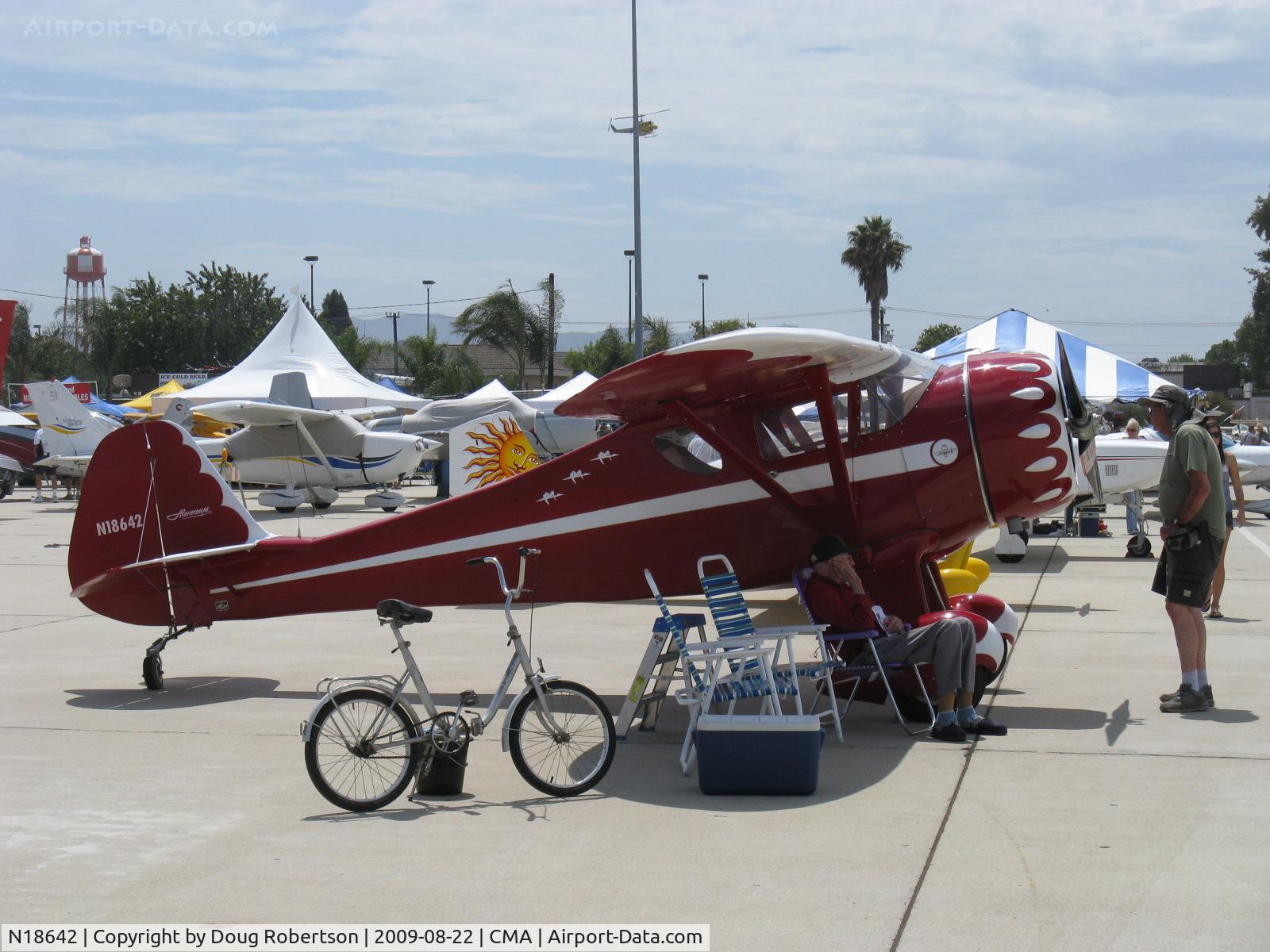 N18642, 1933 Monocoupe 110 C/N 6W53, 1933 MONOCOUPE 110, Warner Scarab 145 Hp radial, rare and prized, Monocoupe Aircraft Corp. A gorgeous classic speedster