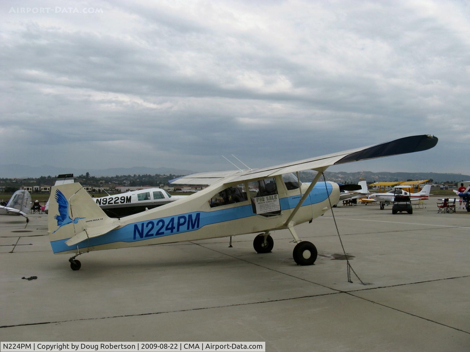 N224PM, 2004 Christavia MK IV C/N 211, 2004 Newby CHRISTAVIA Mark IV, Continental O-470 240 Hp, full panel, very roomy interior