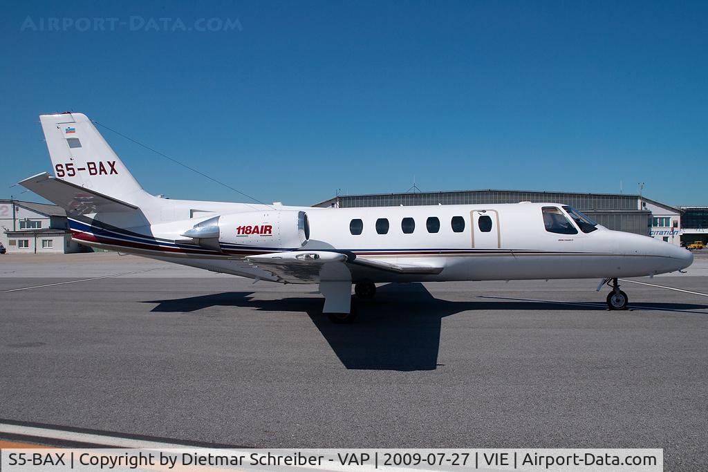 S5-BAX, 1985 Cessna S550 Citation IIS C/N S550-0028, Cessna 550 Citation 2