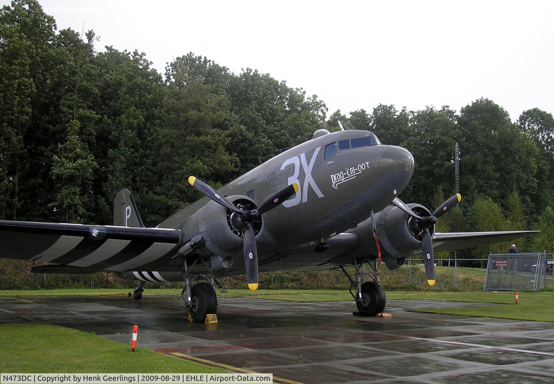 N473DC, 1942 Douglas DC3C (C-47A) C/N 19345, Fly In,  Aviodrome Aviation Museum - Lelystad Airport