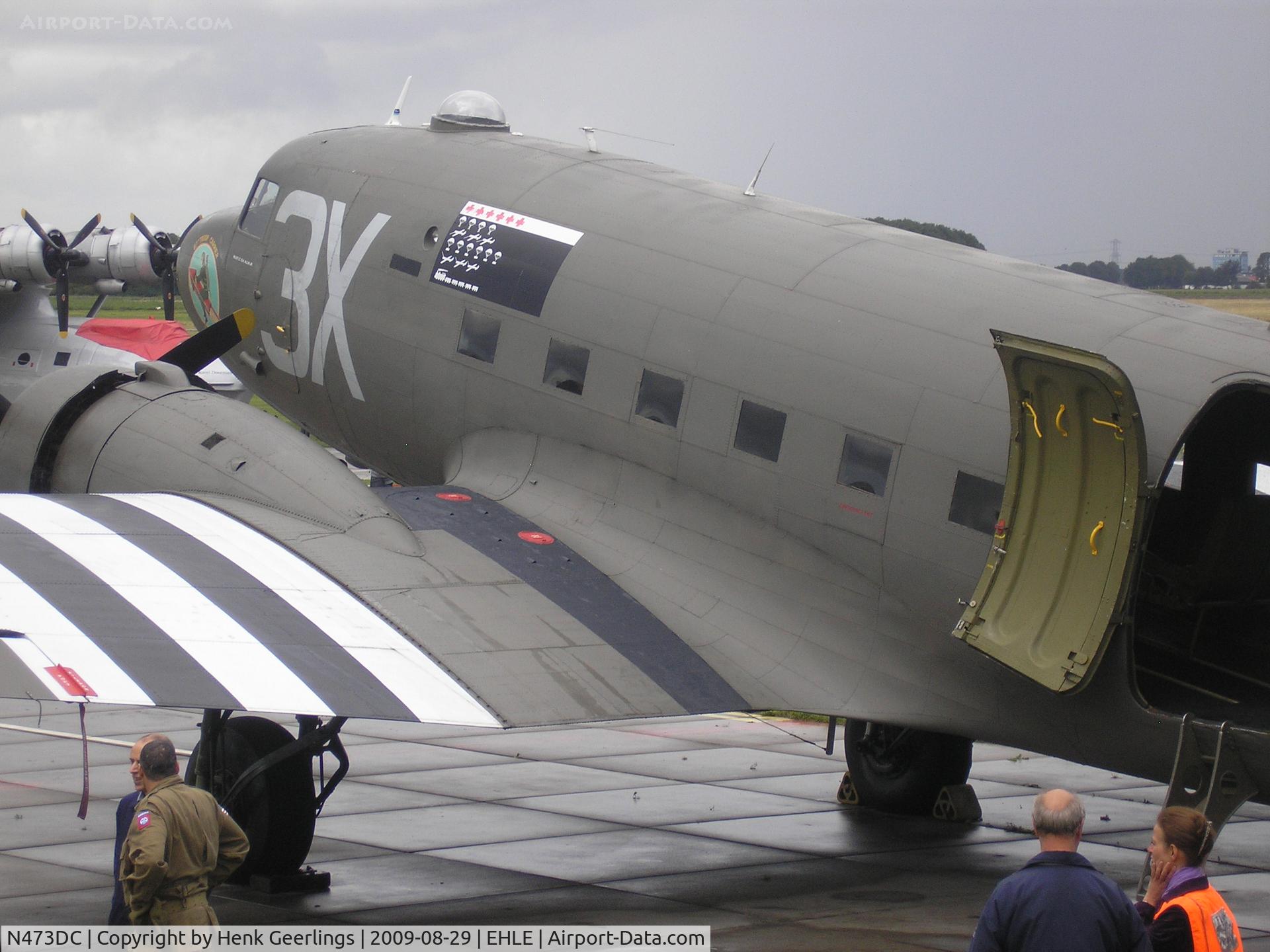 N473DC, 1942 Douglas DC3C (C-47A) C/N 19345, Fly In,  Aviodrome Aviation Museum - Lelystad Airport