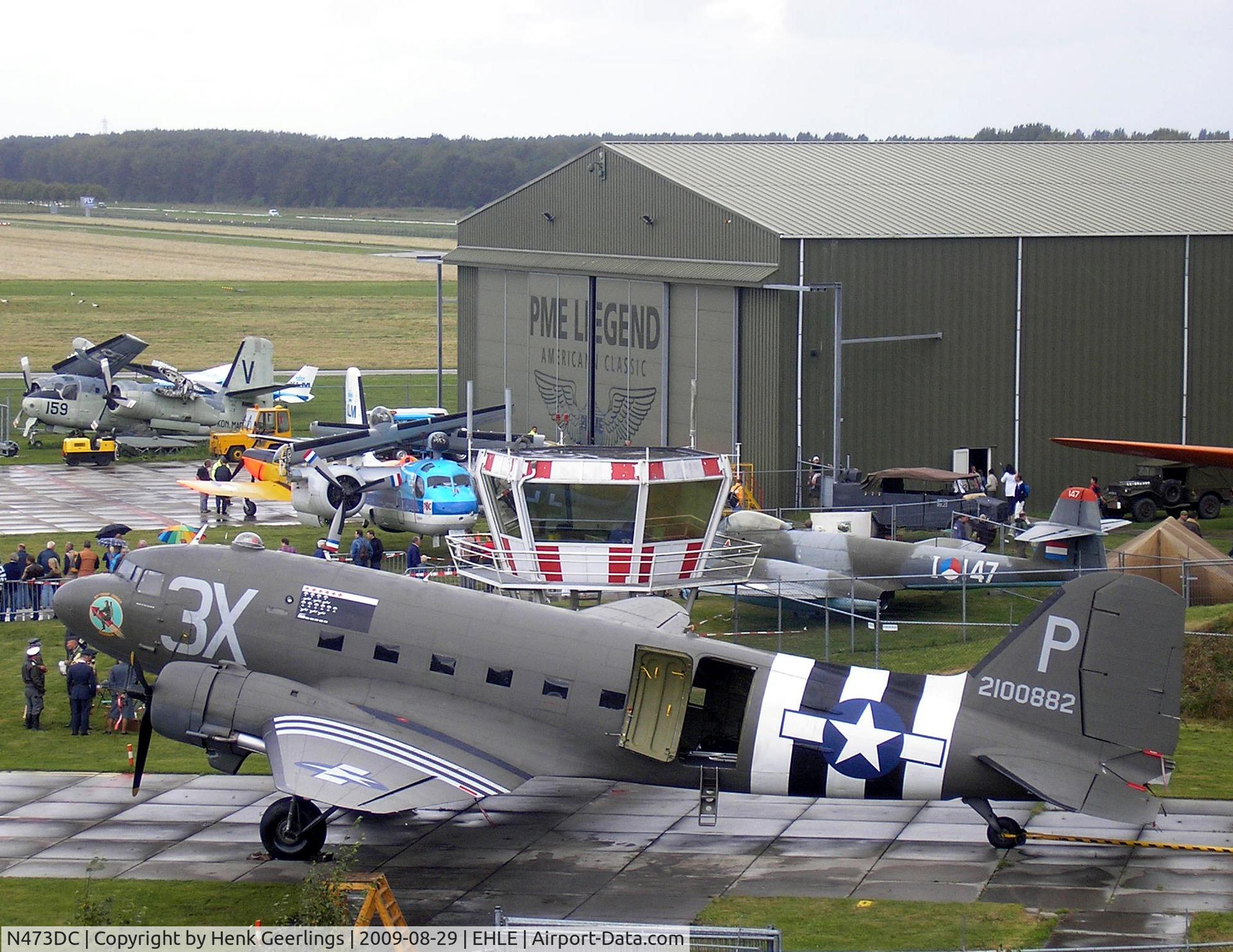 N473DC, 1942 Douglas DC3C (C-47A) C/N 19345, Fly In,  Aviodrome Aviation Museum - Lelystad Airport