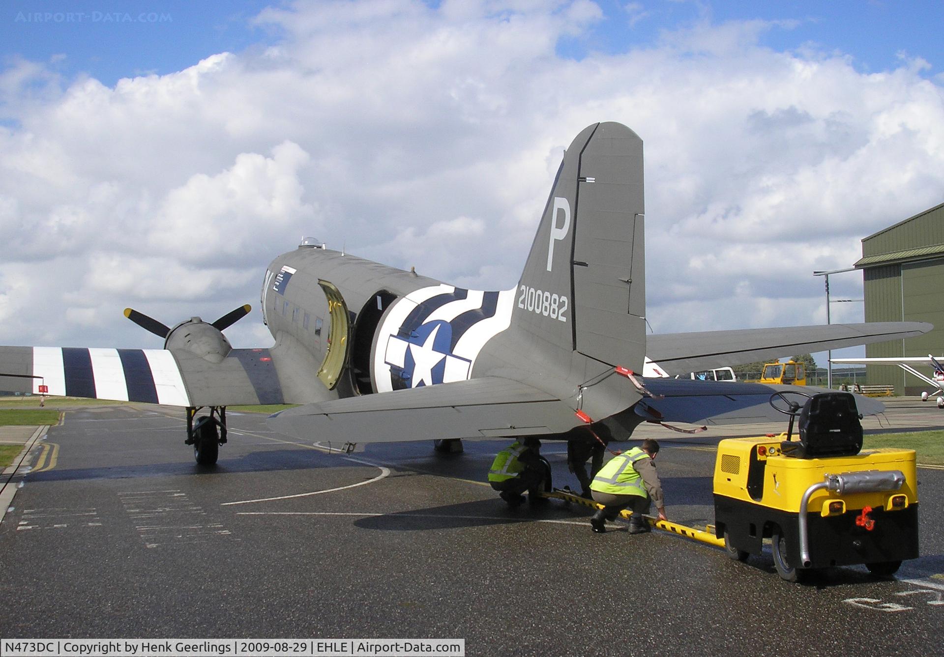 N473DC, 1942 Douglas DC3C (C-47A) C/N 19345, Fly In,  Aviodrome Aviation Museum - Lelystad Airport