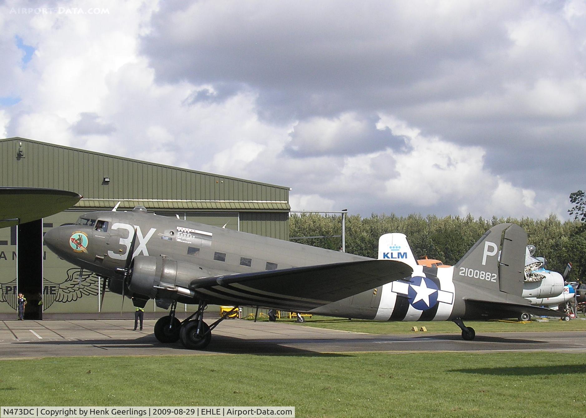 N473DC, 1942 Douglas DC3C (C-47A) C/N 19345, Fly In,  Aviodrome Aviation Museum - Lelystad Airport