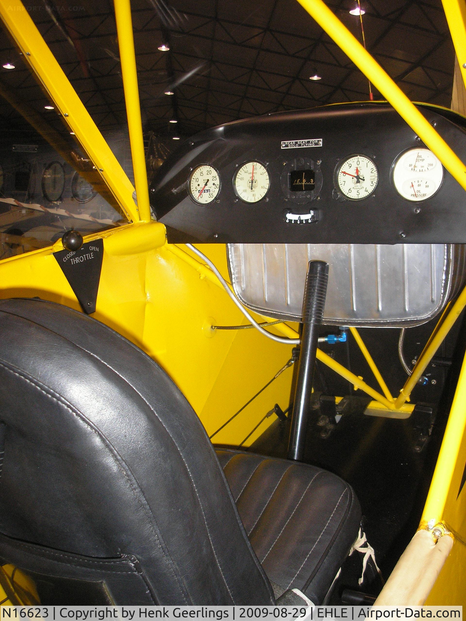 N16623, 1940 Piper J-3 Cub C/N 4740, Fly In,  Aviodrome Aviation Museum - Lelystad Airport