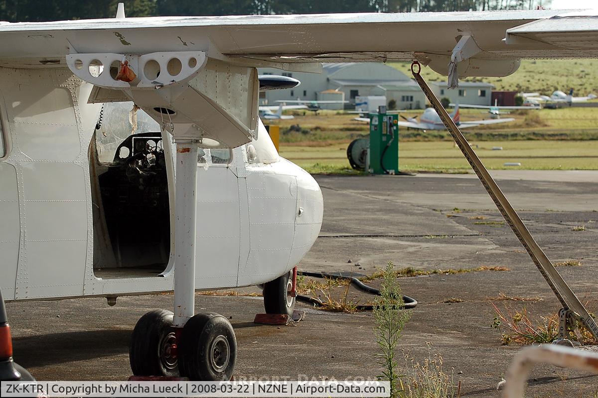 ZK-KTR, 1975 Britten-Norman BN-2A-21 Islander C/N 759, At North Shore Aerodrome
