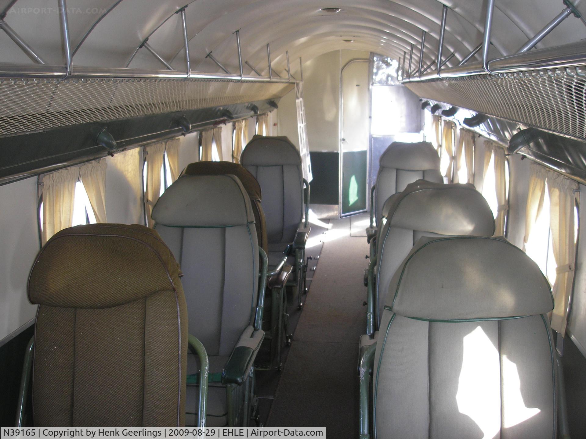 N39165, 1935 Douglas R2D-1 (DC-2) C/N 1404, Cabin ; Fly In,  Aviodrome Aviation Museum - Lelystad Airport