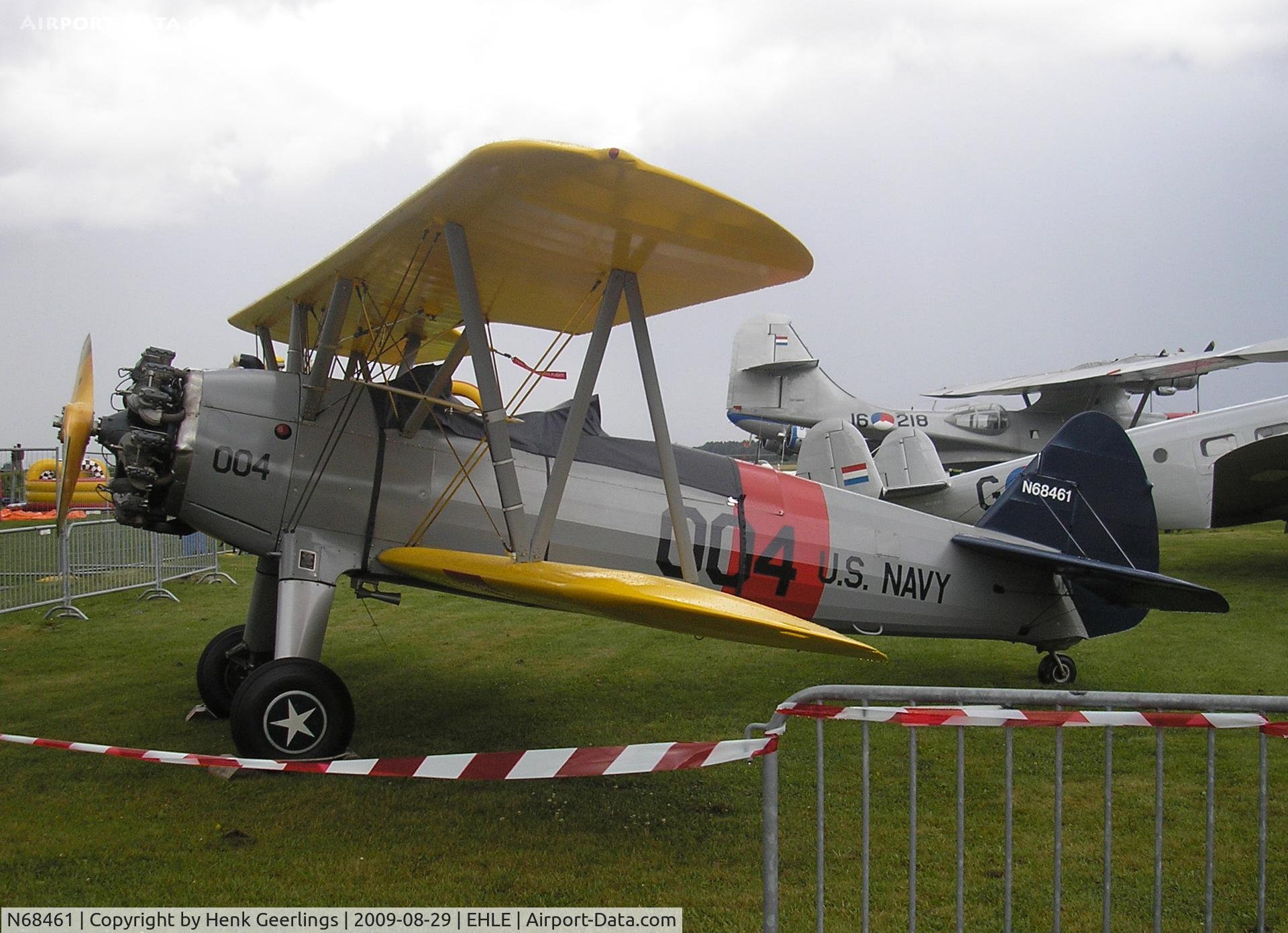 N68461, 1942 Boeing A75N1(PT17) C/N 75-5615, Fly In,  Aviodrome Aviation Museum - Lelystad Airport