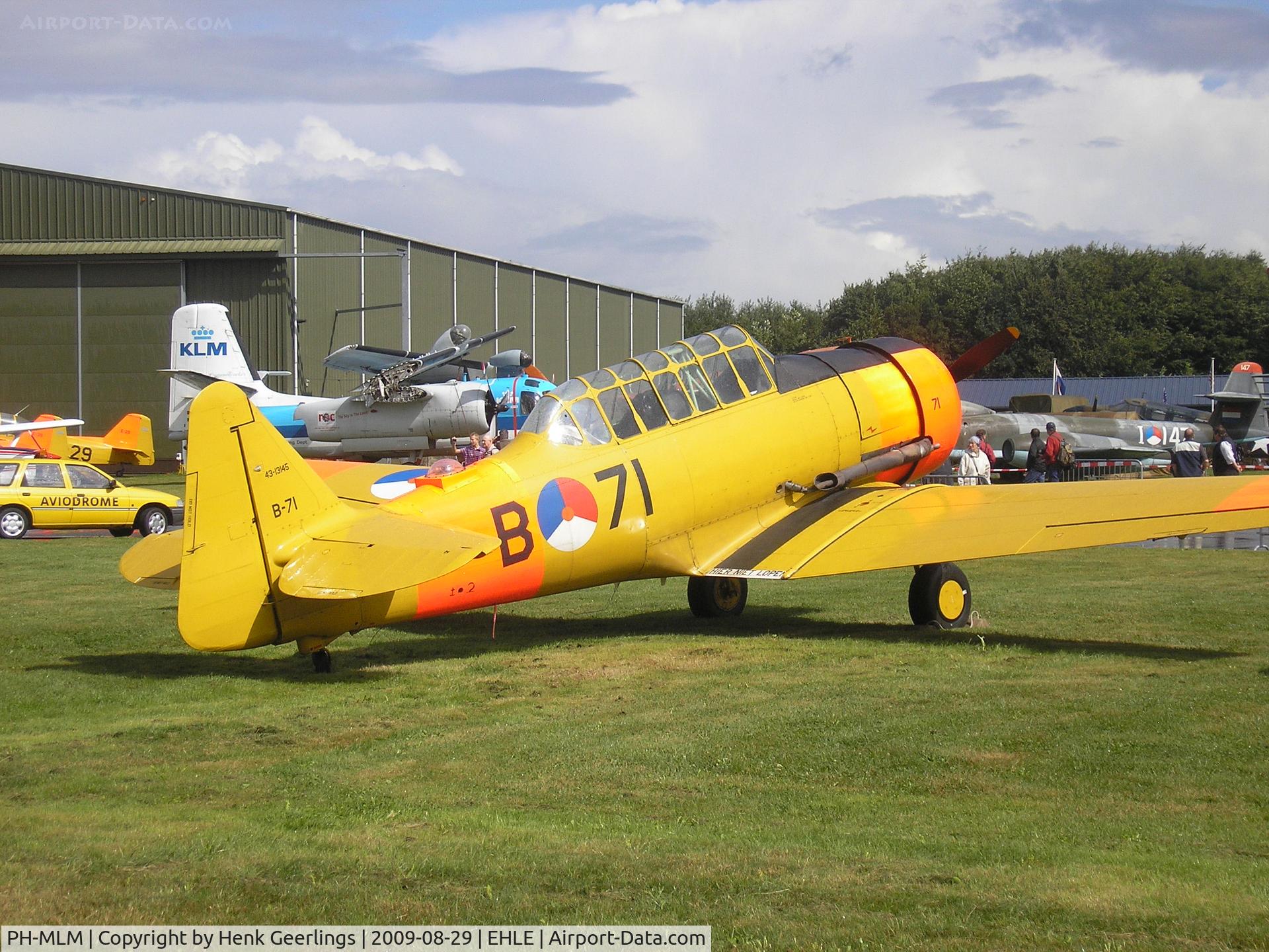 PH-MLM, Noorduyn AT-16 Harvard IIB C/N 14A-1444, Fly In,  Aviodrome Aviation Museum - Lelystad Airport