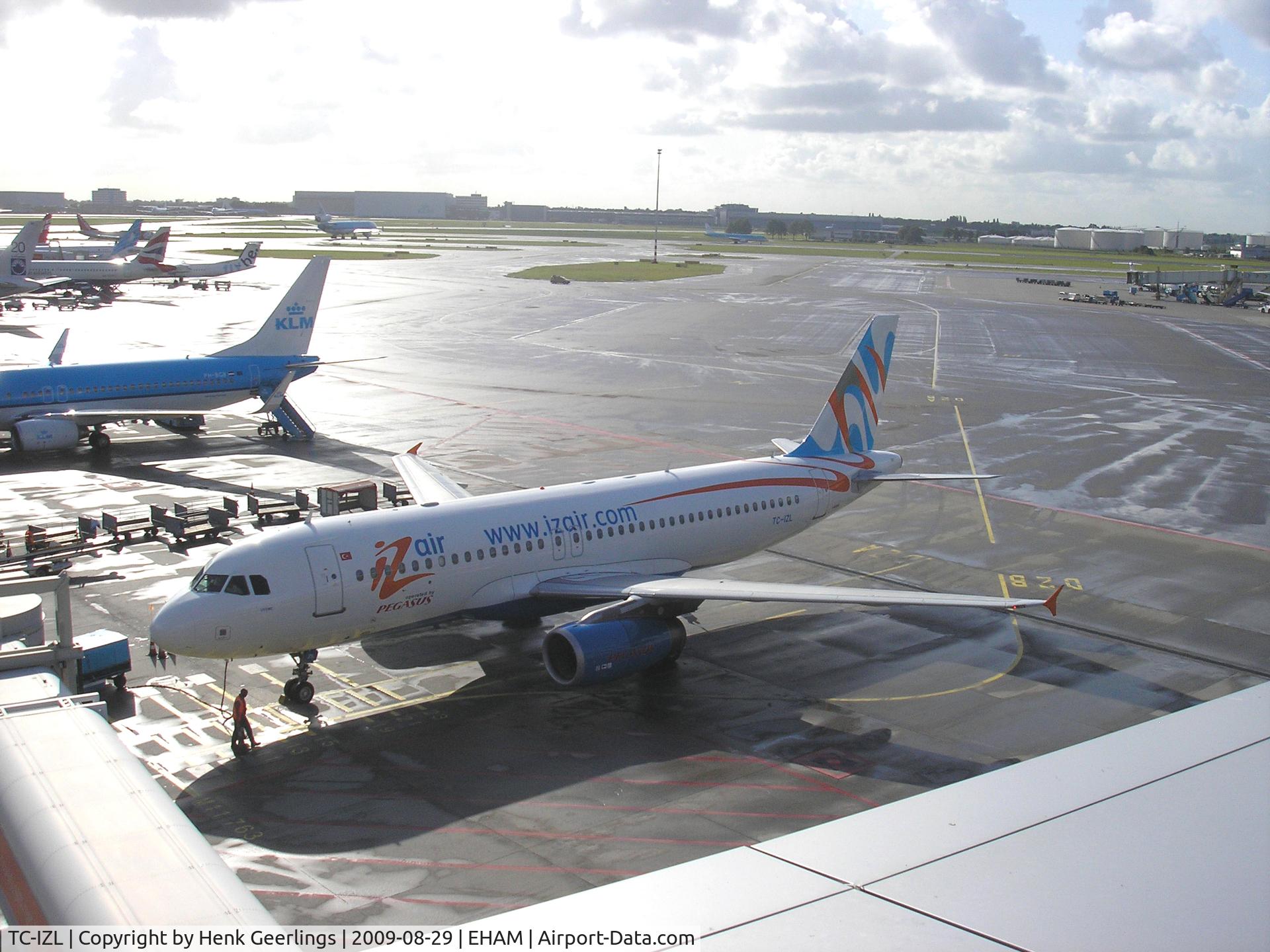 TC-IZL, 2002 Airbus A320-233 C/N 1730, Izair , Schiphol Airport