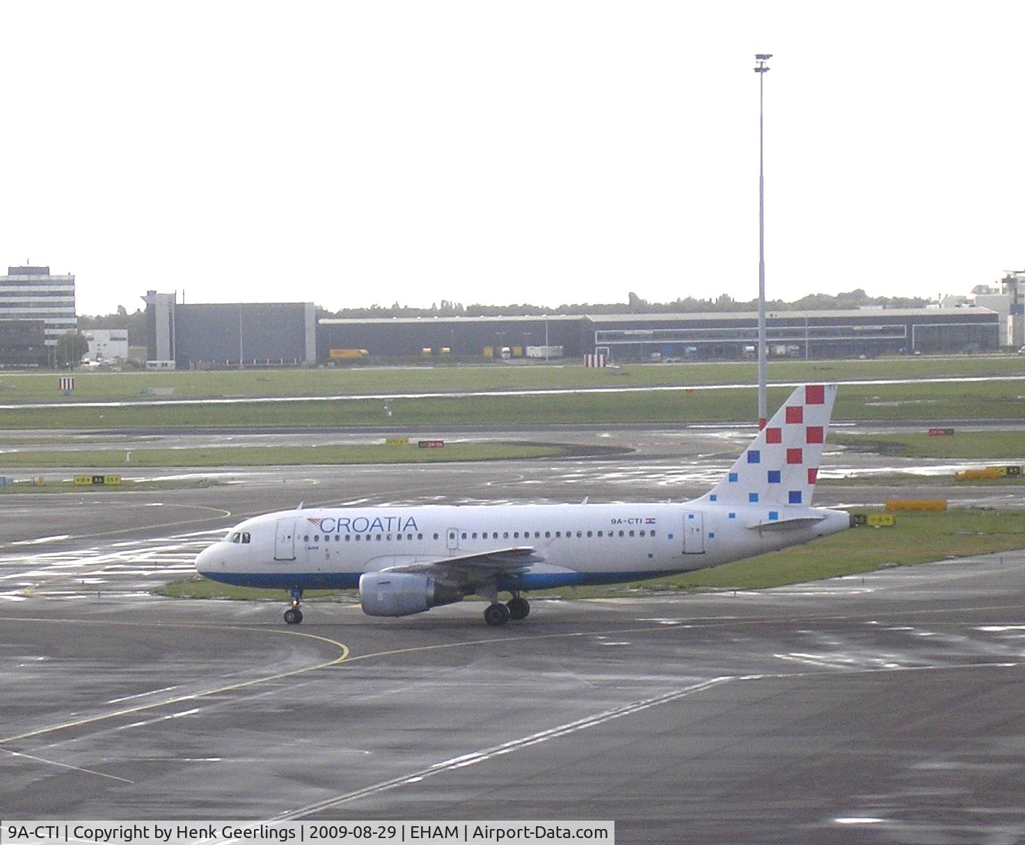 9A-CTI, 1999 Airbus A319-112 C/N 1029, Croatia , Schiphol Airport