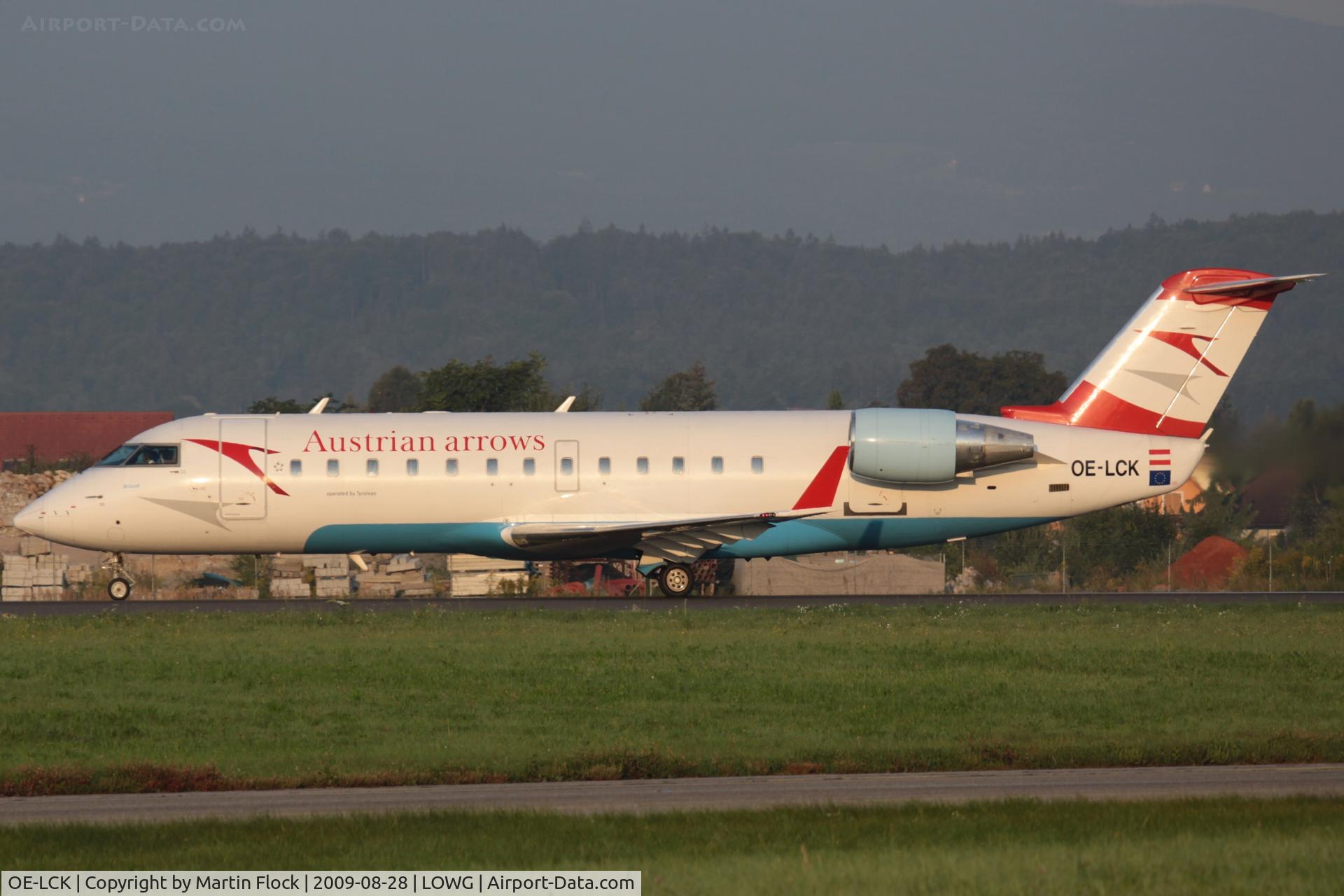 OE-LCK, 1997 Canadair CRJ-200LR (CL-600-2B19) C/N 7148, .