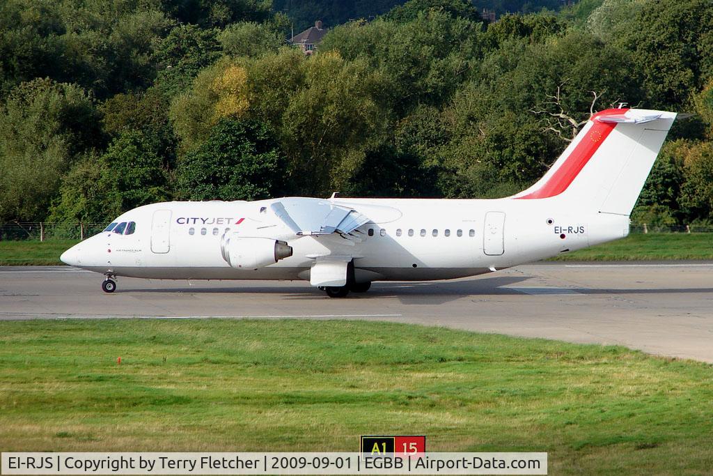 EI-RJS, 2000 British Aerospace Avro 146-RJ85A C/N E2365, Cityjet BAE146 at Birmingham UK