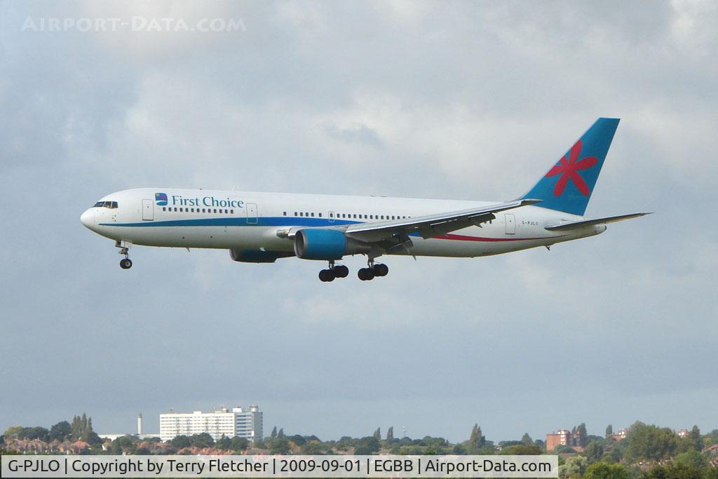 G-PJLO, 1992 Boeing 767-35E/ER C/N 26064, First Choice B767 at Birmingham UK