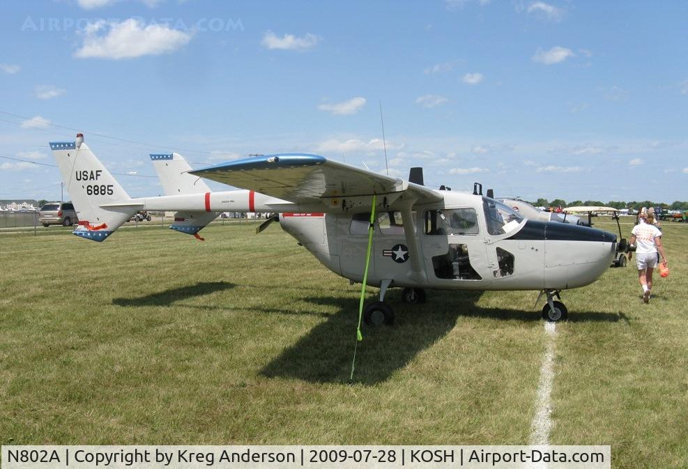 N802A, 1968 Cessna O-2A (M337B) Super Skymaster Super Skymaster C/N 337M-0174, EAA Airventure 2009