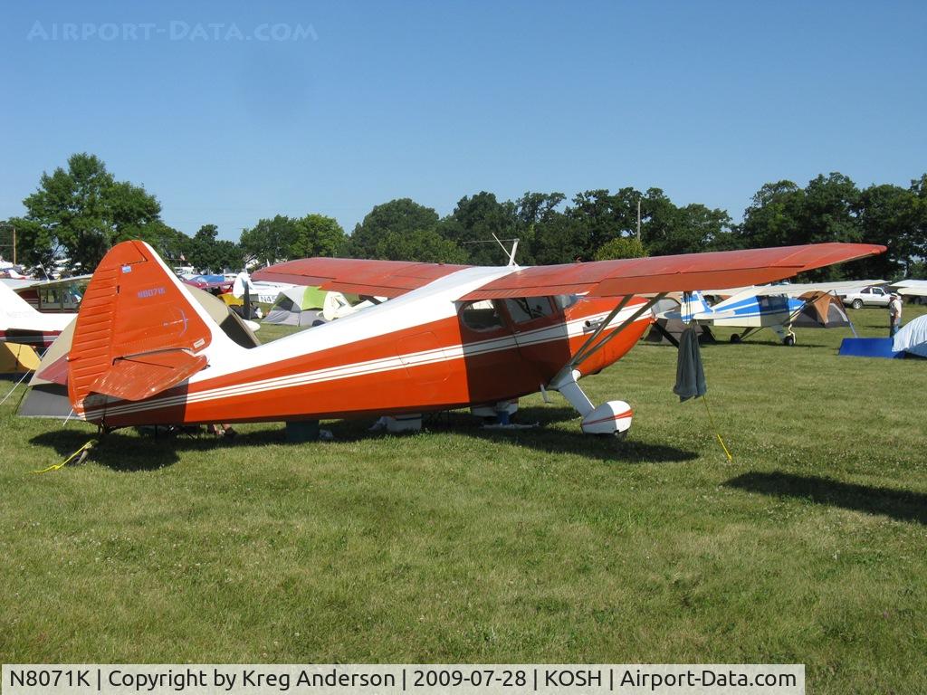 N8071K, 1947 Stinson 108-2 Voyager C/N 108-3071, EAA Airventure 2009