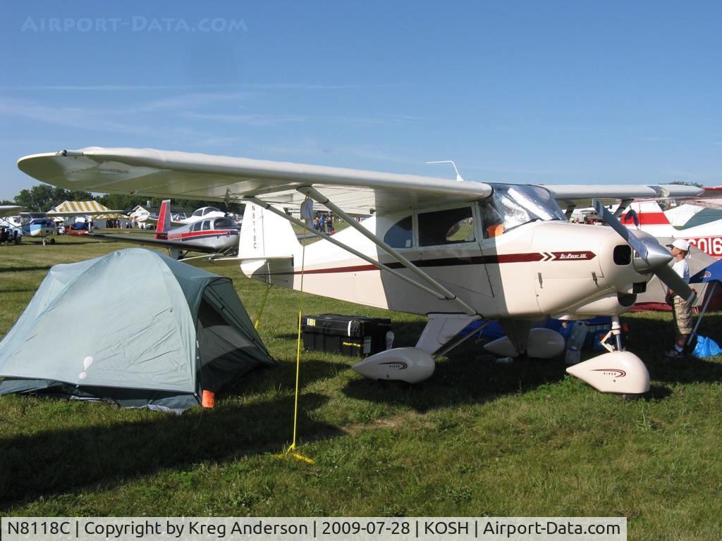 N8118C, 1954 Piper PA-22-135 Tri-Pacer C/N 22-2264, EAA Airventure 2009