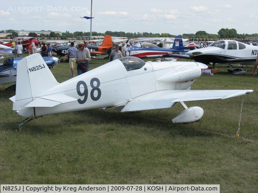 N825J, 1989 Bushby Midget Mustang M-1 C/N 703, EAA Airventure 2009