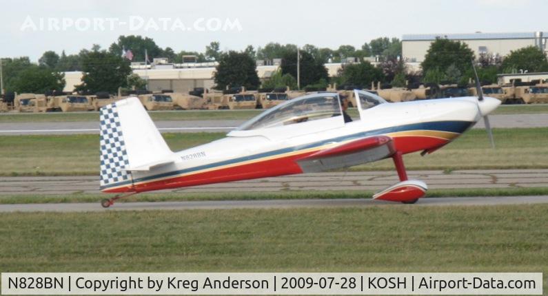 N828BN, 2004 Vans RV-8 C/N 82058, EAA Airventure 2009