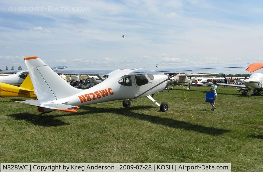N828WC, 2008 Glasair Glastar GS-1 C/N 5814, EAA Airventure 2009