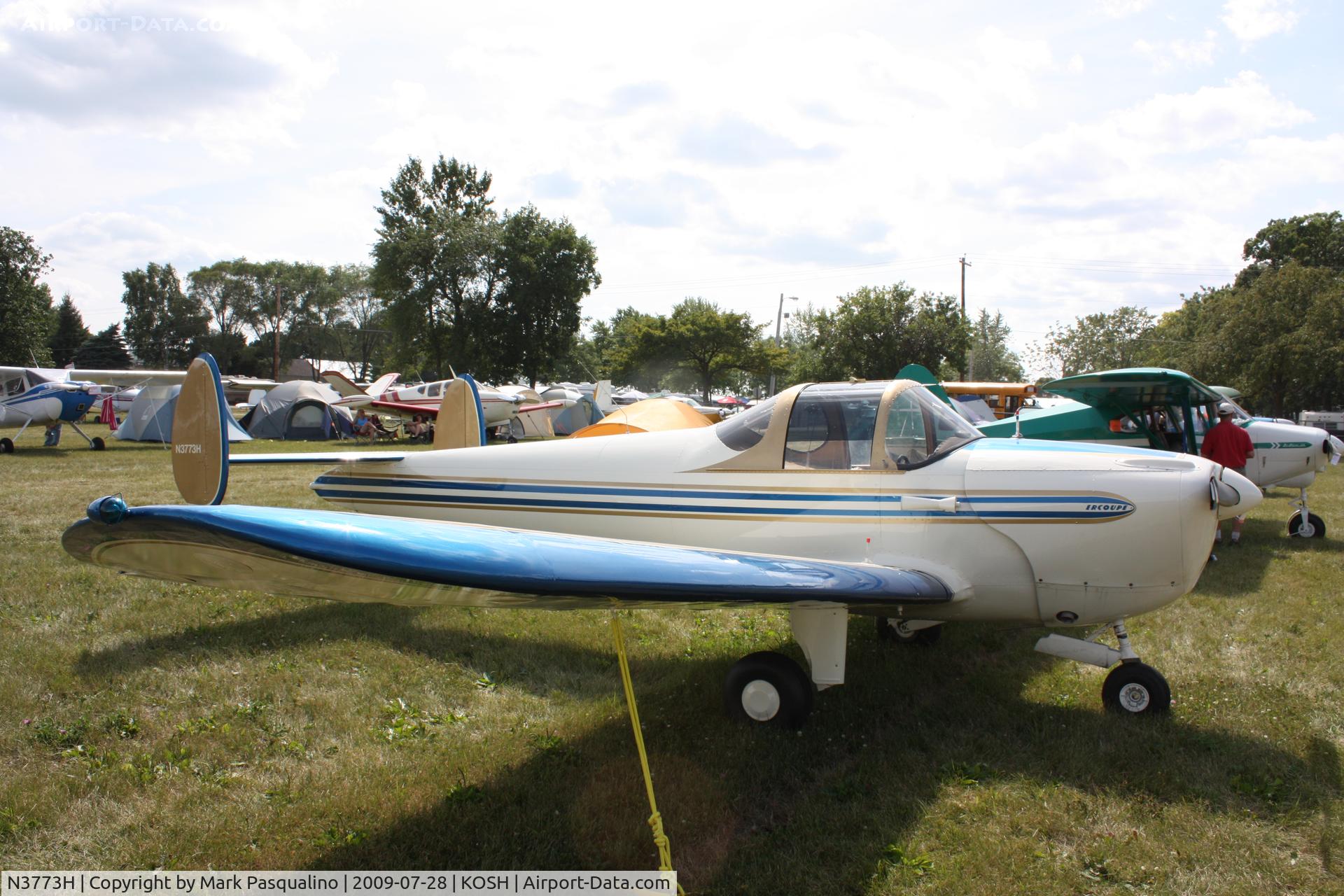 N3773H, 1947 Erco 415C Ercoupe C/N 4398, Ercoupe 415-C