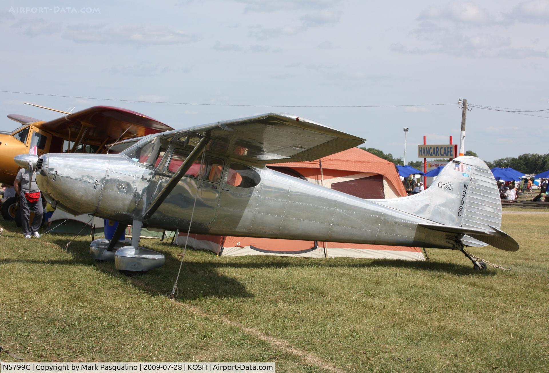 N5799C, 1950 Cessna 170A C/N 19753, Cessna 170A