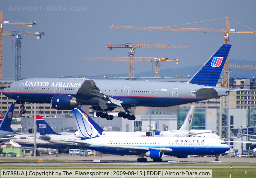 N788UA, 1997 Boeing 777-222 C/N 26942, Big Boy in FRA