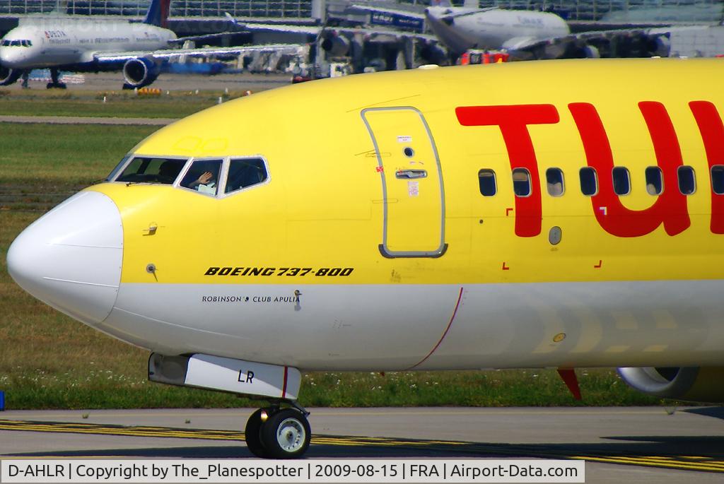 D-AHLR, 2002 Boeing 737-8K5 C/N 32907, Thanks for waving Captain