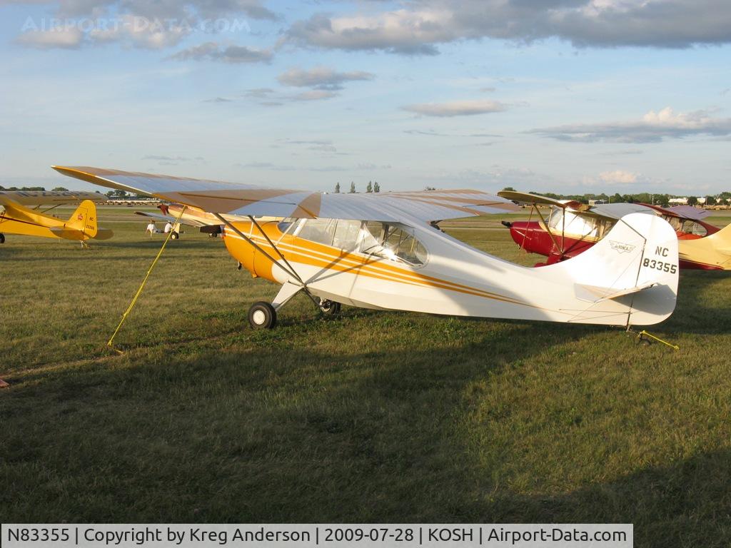 N83355, 1946 Aeronca 7AC Champion C/N 7AC-2022, EAA Airventure 2009