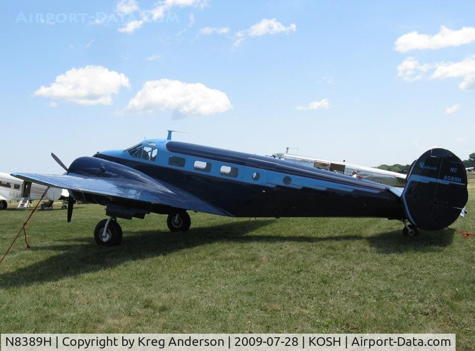 N8389H, 1958 Beech C-45G Expeditor C/N AF-393, EAA Airventure 2009