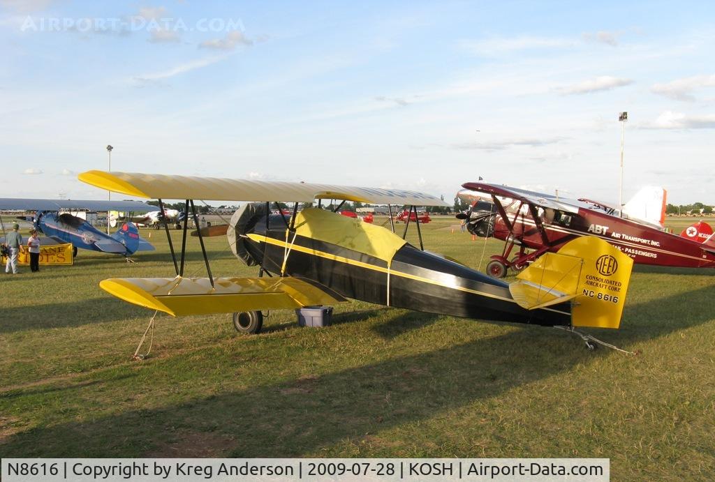 N8616, 1929 Fleet Model 1 C/N 28, EAA Airventure 2009