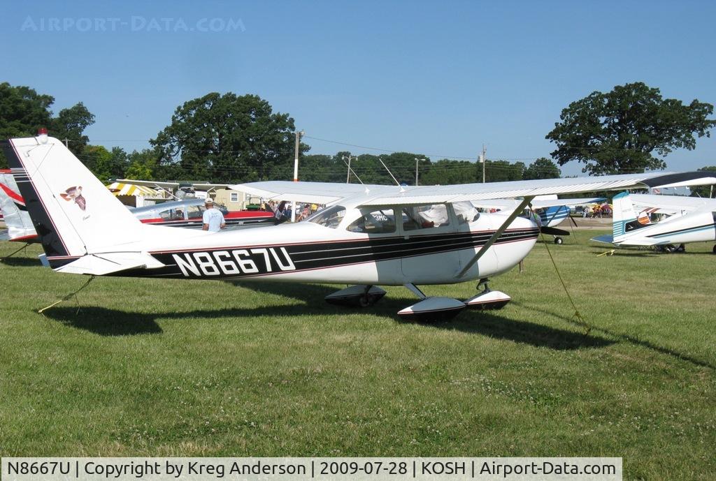 N8667U, 1965 Cessna 172F C/N 17252570, EAA Airventure 2009