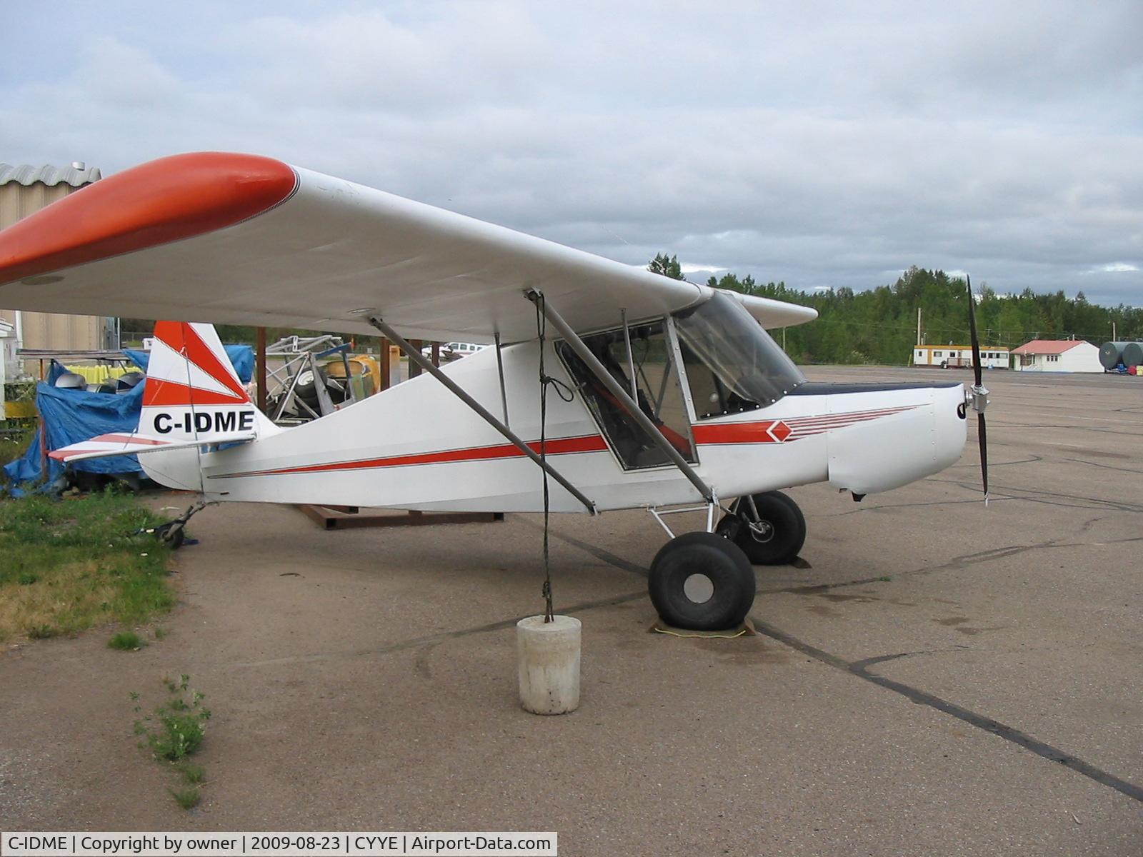 C-IDME, 1985 Bushmaster Bushmaster II C/N 85043020005, Modified with Rotax 912,storage behind seat,big rubber