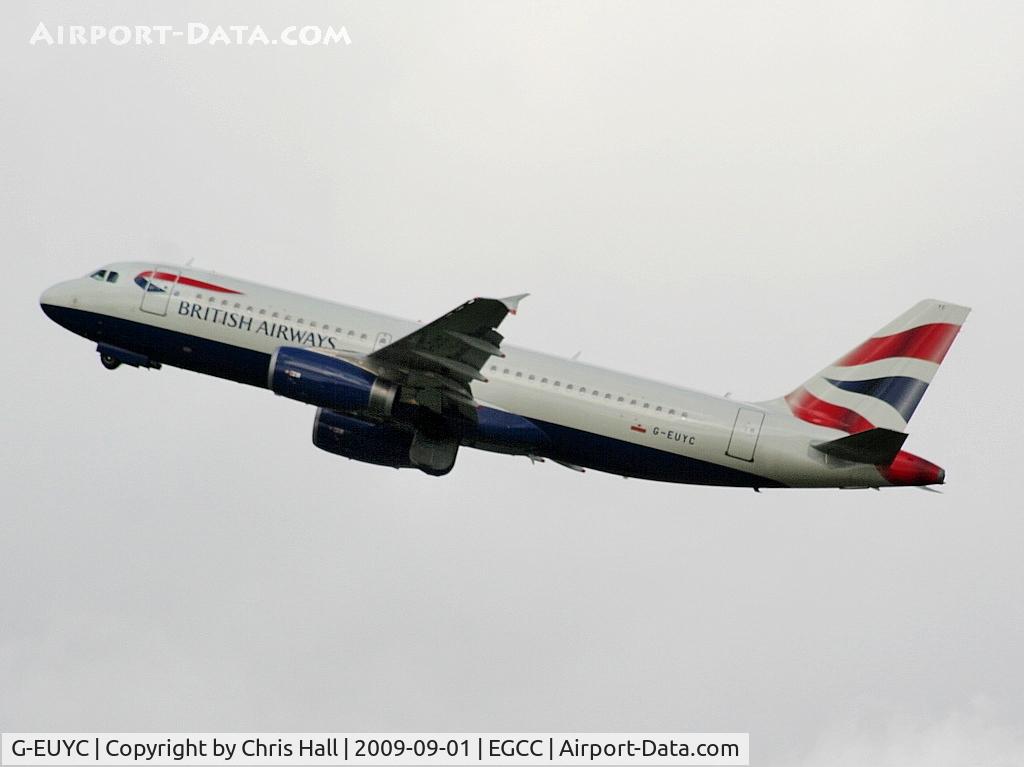 G-EUYC, 2008 Airbus A320-232 C/N 3721, British Airways
