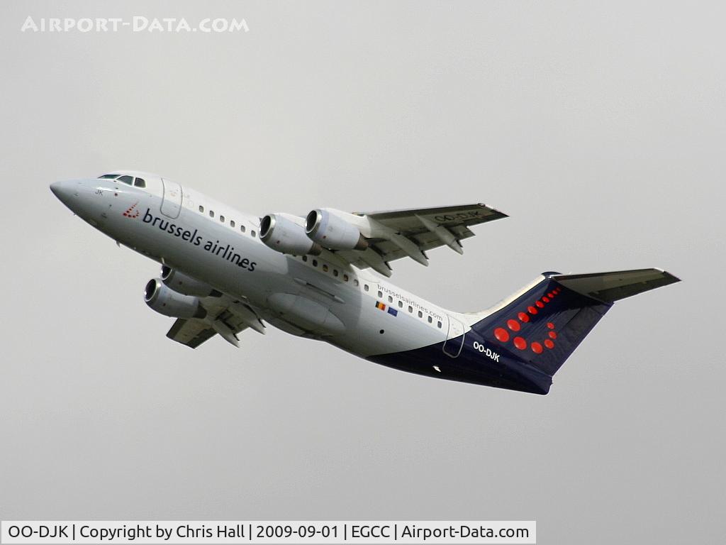 OO-DJK, 1995 British Aerospace Avro 146-RJ85 C/N E.2271, Brussels Airlines