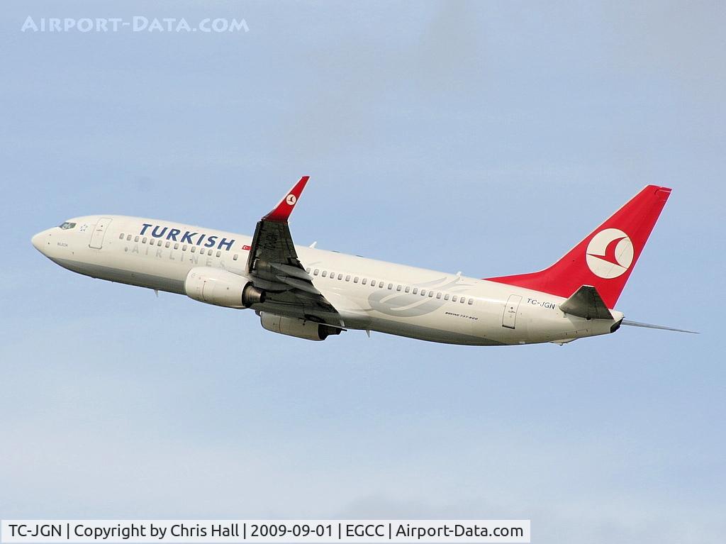 TC-JGN, 2006 Boeing 737-8F2 C/N 34412, Turkish Airlines,  Boeing 737-8F2