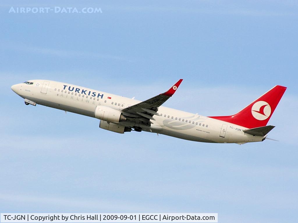 TC-JGN, 2006 Boeing 737-8F2 C/N 34412, Turkish Airlines,  Boeing 737-8F2