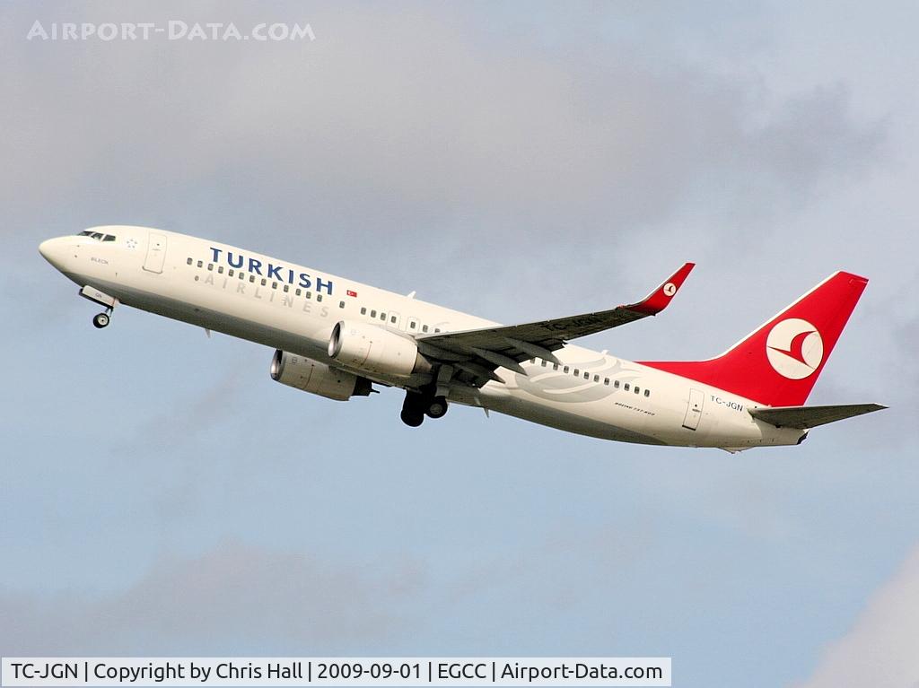 TC-JGN, 2006 Boeing 737-8F2 C/N 34412, Turkish Airlines,  Boeing 737-8F2