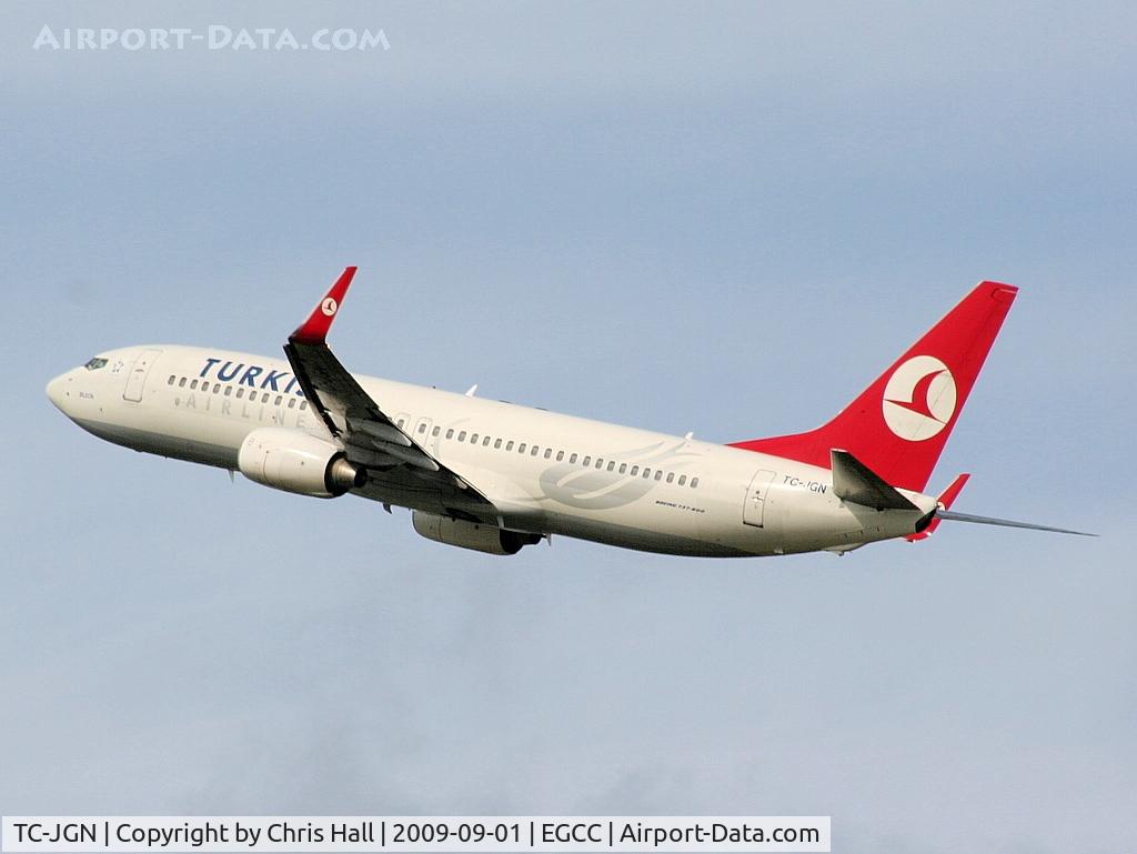 TC-JGN, 2006 Boeing 737-8F2 C/N 34412, Turkish Airlines,  Boeing 737-8F2