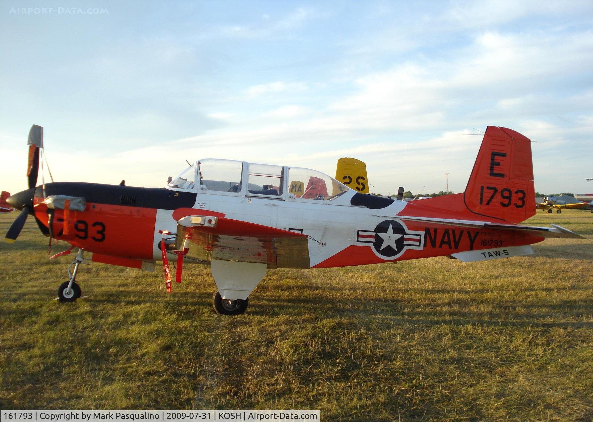 161793, Beech T-34C Turbo Mentor C/N GL-188, Beech T-34C