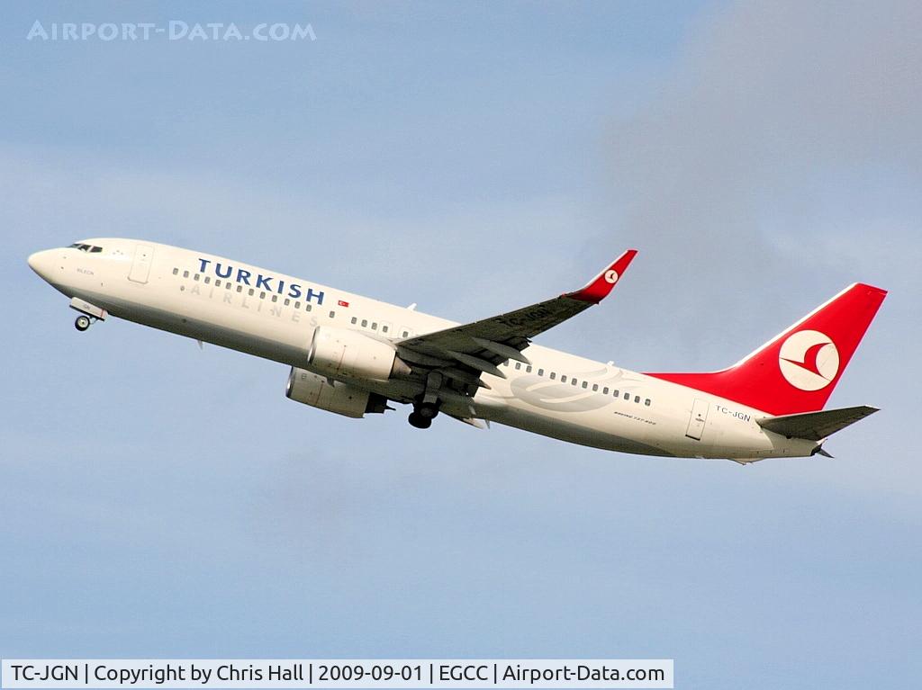 TC-JGN, 2006 Boeing 737-8F2 C/N 34412, Turkish Airlines,  Boeing 737-8F2