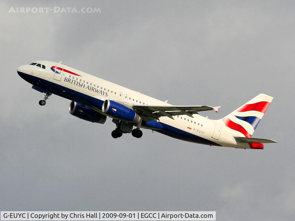 G-EUYC, 2008 Airbus A320-232 C/N 3721, British Airways