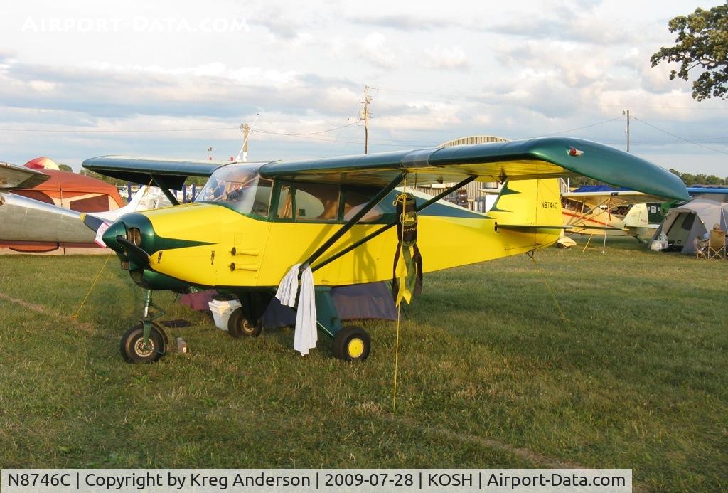 N8746C, 1953 Piper PA-22-135 Tri-Pacer C/N 22-1398, EAA Airventure 2009